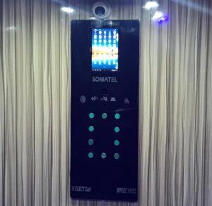 Cabine intérieur sécurisé