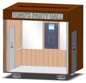 Cabine semi-panoramique