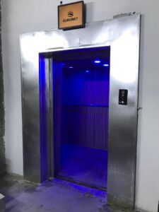Cabine multi couleur